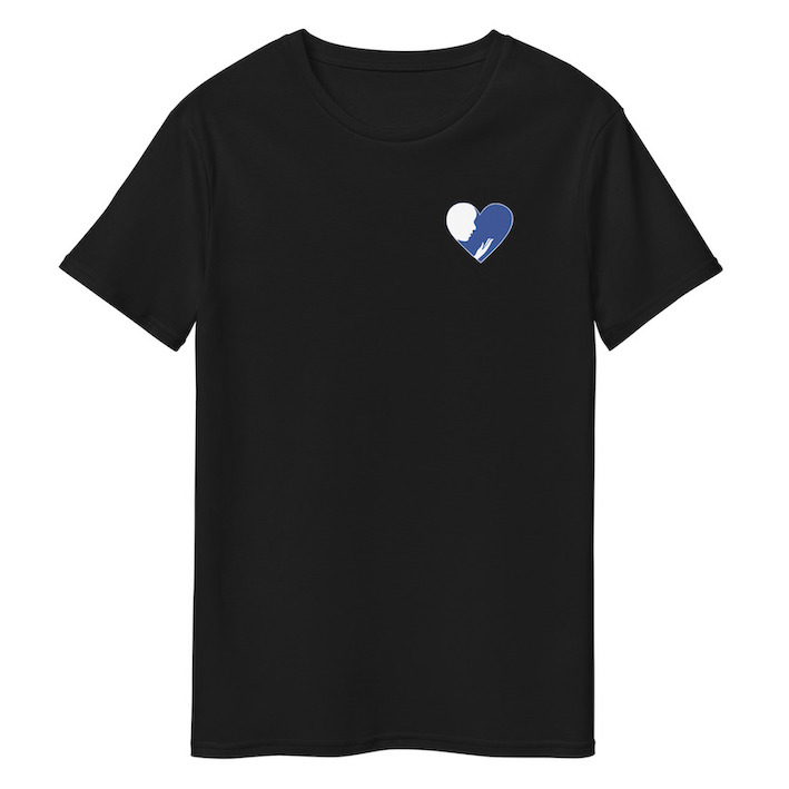 Beispiel von bedrucktem T-Shirt