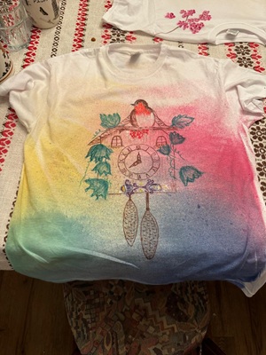 Ein Shirt Ergebnis aus Kreativ-Workshop